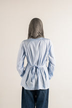Ribboned Long Sleeve Shirt
