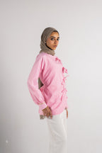 Ribboned Long Sleeve Shirt