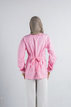 Ribboned Long Sleeve Shirt