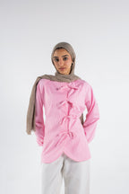 Ribboned Long Sleeve Shirt